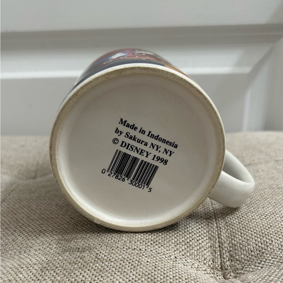 Vintage Original Disney Mickey Mouse White Coffee Mug New York 1998 - Picture 3 of 3